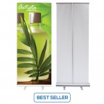 Retractable Roll up Wall Display Showcase Kit - 6 Stand
